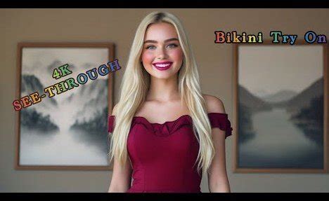 K Micro Thong Bikini Try On Haul Swim Set Review With Angel Try On Haul Items