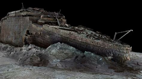 First Full Sized 3D Scan Of Titanic Shows It Without Water In Stunning