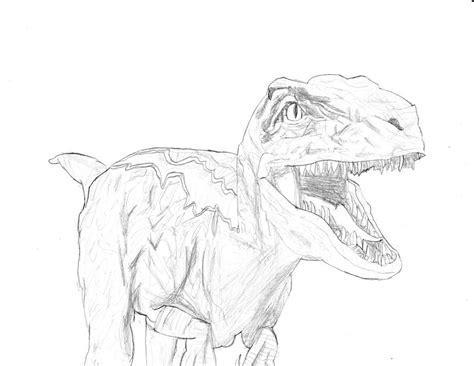 Jurassic World Drawing at GetDrawings | Free download