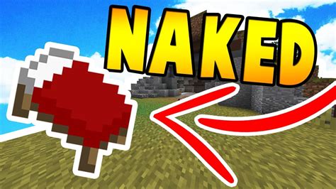 Minecraft Naked Bedwars Challenge Youtube