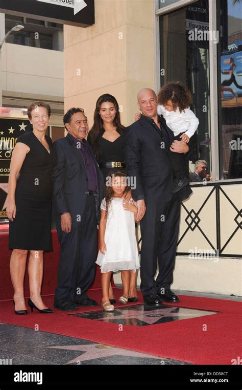 Los Angeles Ca 26th Aug 2013 Vin Diesel Mother Delora Vincent