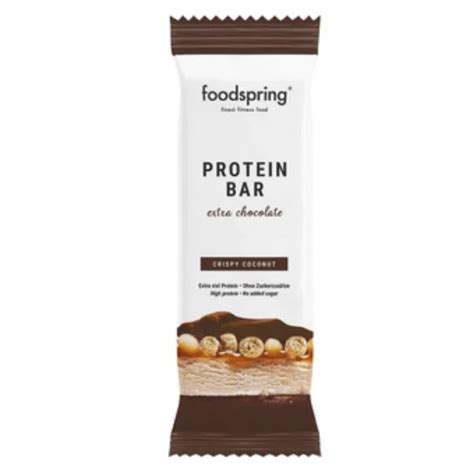 Foodspring Protein Bar Extra Chocolate Cocco Croccante G Pi Medical