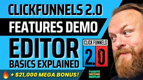 Clickfunnels Tutorial Page Editor Basics Demo Review Day