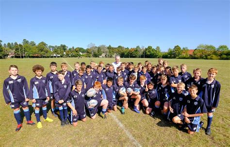 Newbury school's masterclass with a rugby legend