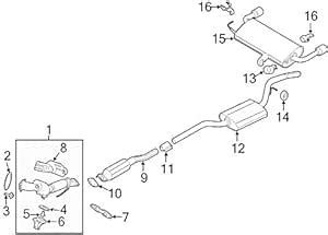 Amazon Ford CV6Z 5E212 F Catalytic Converter Automotive