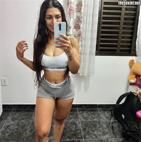 35 Hot Fitness Brazilian Babe Underwear Selfie Hipw23 Thesexier