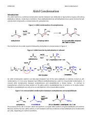 Aldol Condensation 213 L 1 Pdf CHEM 345 Aldol Condensation Aldol