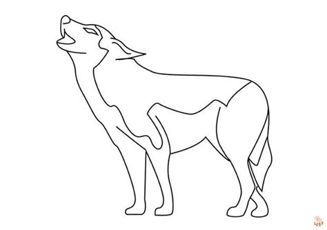 Colorir Lobos Para Crian As Desenhos De Lobos Para Colorir Facilmente