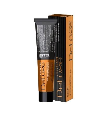 ESTEL De Luxe Farba Fryzjerska HIGH FLASH nr 43 - 12669533267 ...