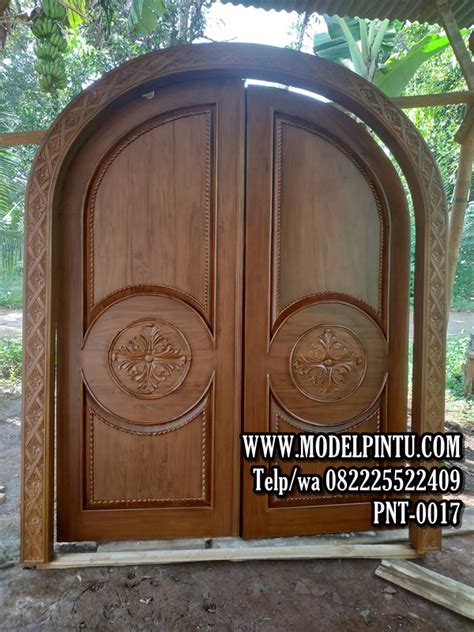 Model Pintu Masjid Kayu Jati Ukiran A Model Pintu Minimalis Rumah