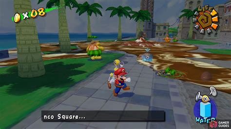 Overview Delfino Plaza Super Mario Sunshine Super Mario 3d All