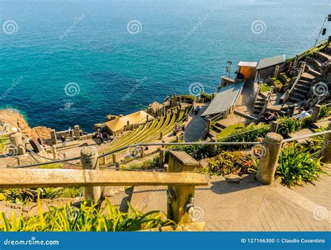 Minack Theatre, A Unique Concept Of An Amphitheatre Editorial Image | CartoonDealer.com #191574320