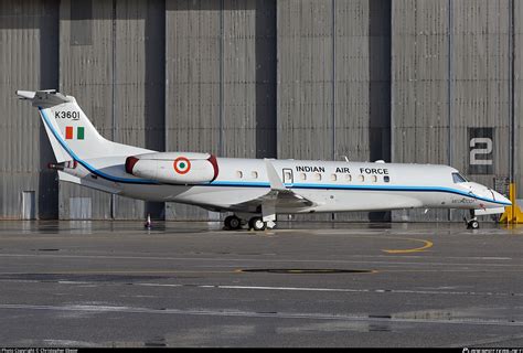 K Indian Air Force Embraer Emb Bj Legacy Photo By