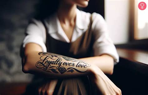 8 Unique Loyalty Over Love Tattoo Ideas For You To Have