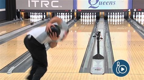 Two Handed Bowling Adjusting For Oil Pattern Length Bowling Video