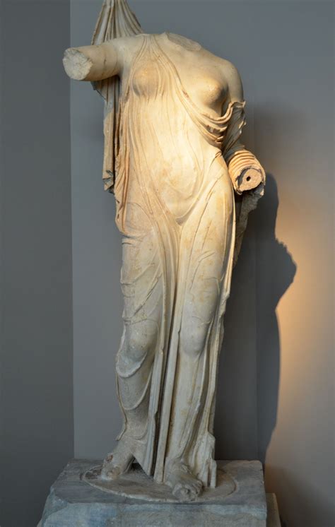 Statue Of Aphrodite St Nd Cent Ce Thessaloniki Archeology Museum