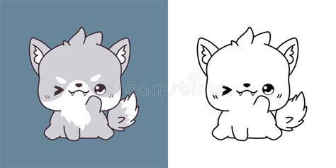 Cute Baby Wolf Drawings