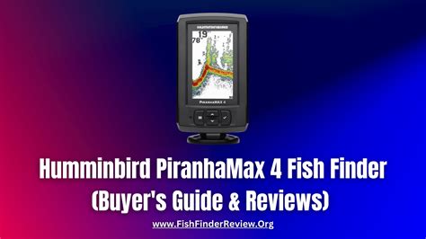 Humminbird PiranhaMax 4 Fish Finder (Buyer's Guide & Reviews ...