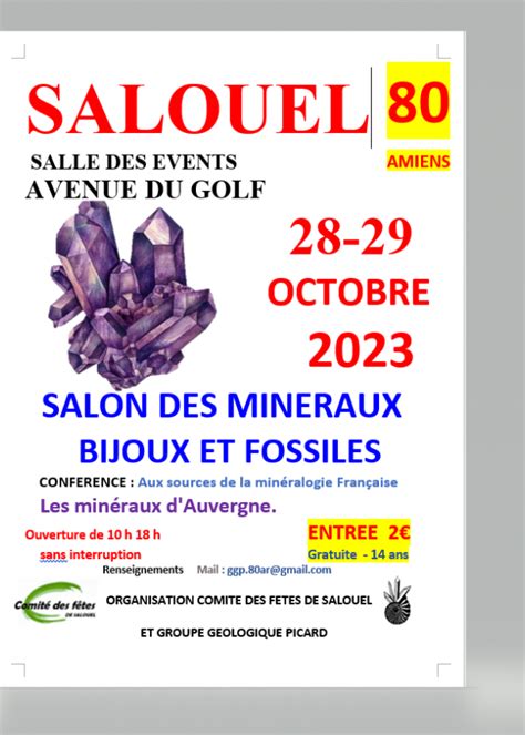 Salou L Salon Des Min Raux Fossiles Et Bijoux De Salou L