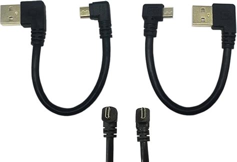 Amazon Cerrxian Cm Inch Micro Usb Short Cable Combo Gold Plated