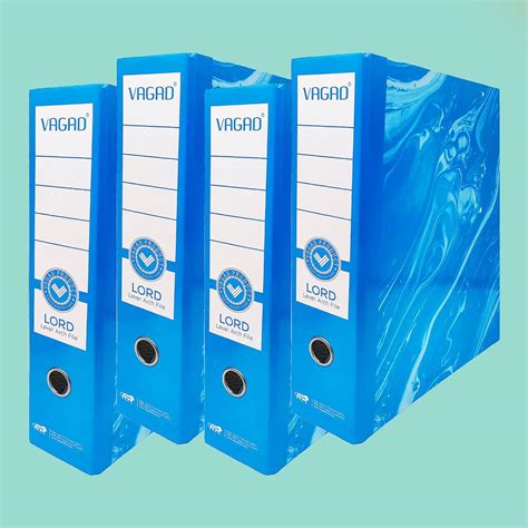 Vagad Office Lever Arch Box File Clip Binder Laminated Box File Folder