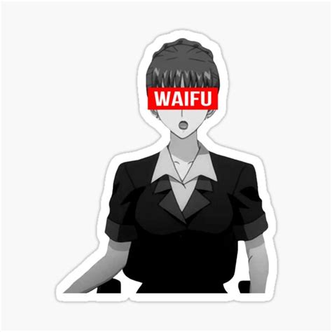 Waifu Risako Nagisa Hentai Anime Aesthetic Art Sticker By Ushachristophe Redbubble