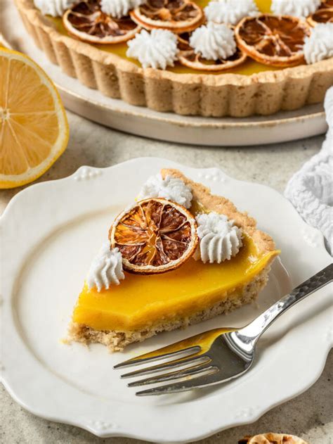 Vegan Lemon Tart Gf Shortgirltallorder