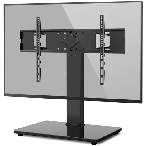 Mount It Table Top Swivel Tv Stand Riser For Flat Screen And Curved