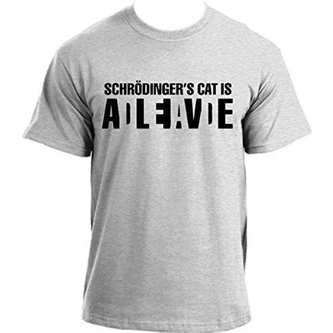 Big Bang Theory Sheldon Cooper Schrodinger S Cat Alive Dead T Shirt Bigbangtheory