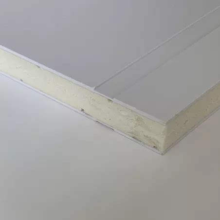 Panneau de remplissage PVC Blanc 640 rainuré