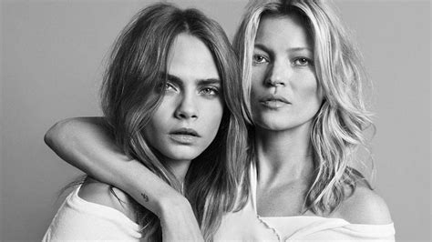 Cara Delevingne And Kate Moss Get Nearly Naked During SelfieSwap Entertainment Tonight