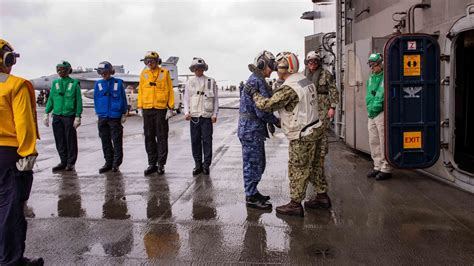 DVIDS Images USS Ronald Reagan CVN 76 Hosts Tri Lateral Summit