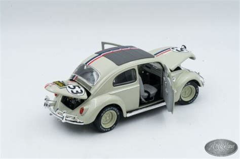 Hot Wheels Elite Herbie Goes To Monte Carlo Vw Volkswagen Beetle Gray