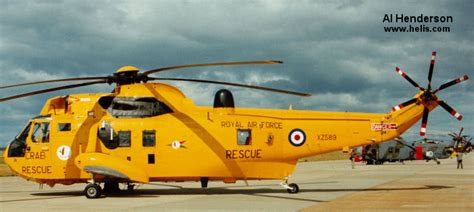 Xz589 Westland Sea King Har3 Cn Wa 855