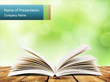 Powerpoint Book Template For Your Needs