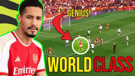 This Is Why Saliba Is Arsenal S BEST PLAYER YouTube