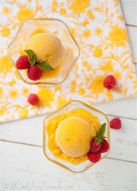 Mango Sorbet Recipe Cuisinart Ice Cream Maker