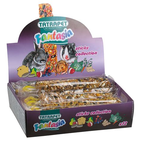 Корм для грызунов TATRAPET Fantasia палочки набор микс – купить онлайн ...