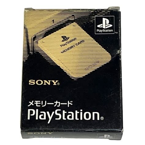 Buy Boxed Genuine Sony Playstation 1 Memory Card 1MB Grey PS1 Official ...