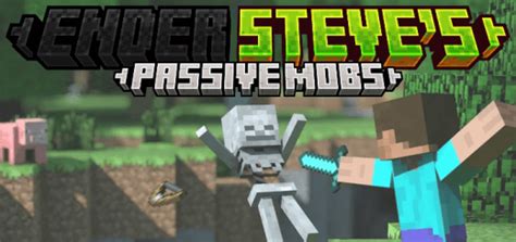 Passive Mobs Minecraft Addon