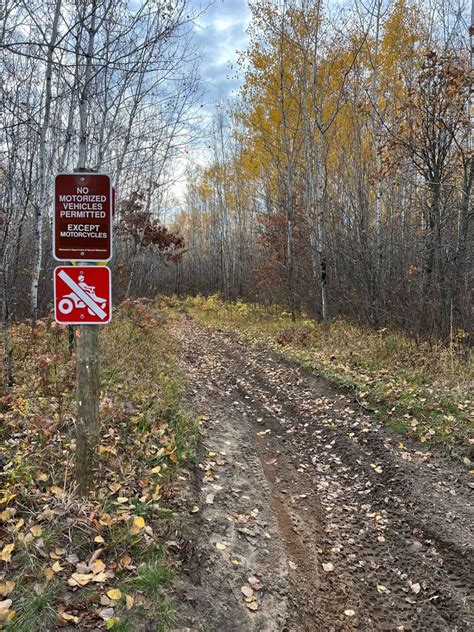 Crow Wing River Single Track Minnesota Off Road Trail Map And Photos