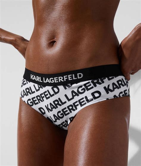 Karl Lagerfeld Moda De Ba O Braguita De Bikini Hipster Con El