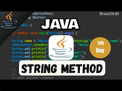 Mastering String Manipulation In Java Java Complete Course YouTube