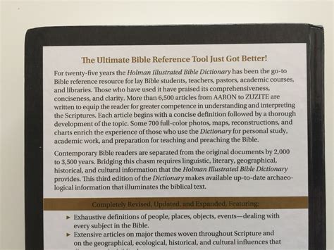 Holman Illustrated Bible Dictionary Review • Bible Reviewer