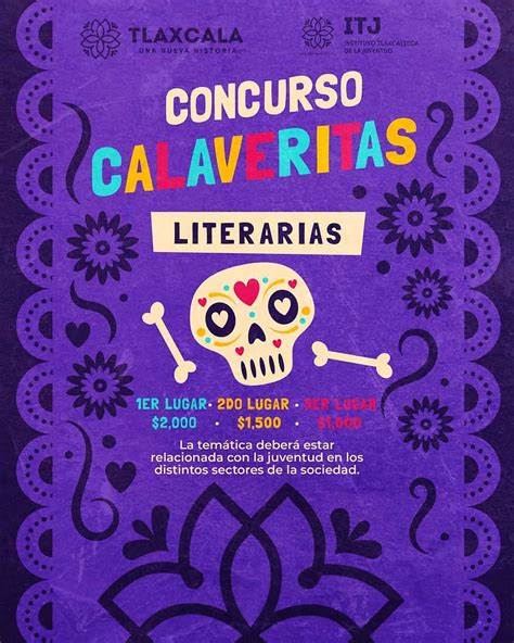 Invita Itj A Participar En El Concurso De Calaveritas Literarias Hot Sex Picture