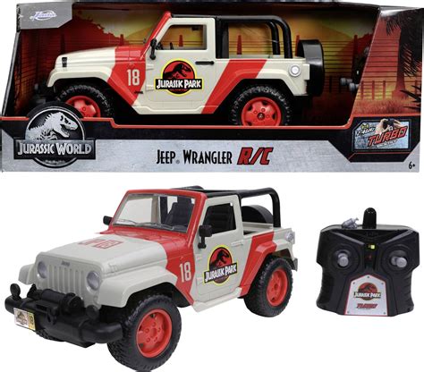 JADA TOYS 253256000 Jurassic Park RC Jeep Wrangler 1:16 RC model car ...