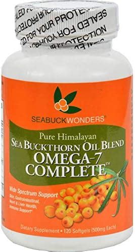 Seabuck Wonders Sea Buckthorn Oil Blend 500 Mg Omega 7