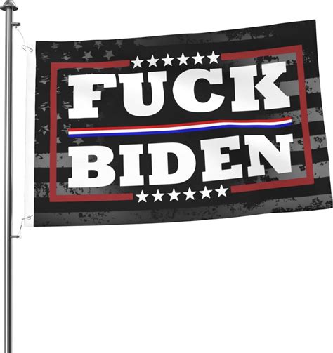 Amazon Fuck Joe Biden Flag Double Sided X Feet Vivid Color Fade Resistant Outdoor