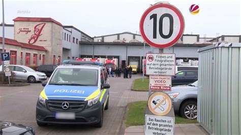 VIDEO Nach Überfall auf Großbäckerei in Lübeck Polizei nimmt