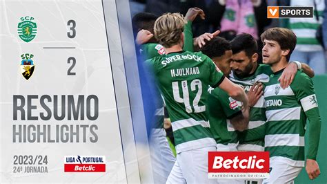 Liga Portugal Betclic Jornada Resumo Sporting Farense